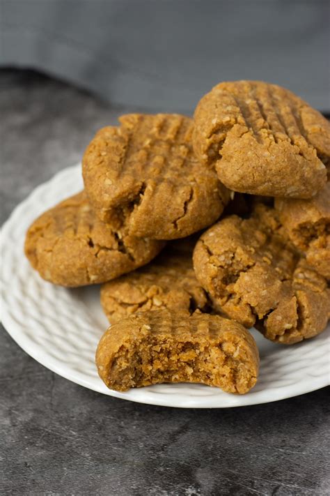 Vegan Peanut Butter Cookies Healthier Steps