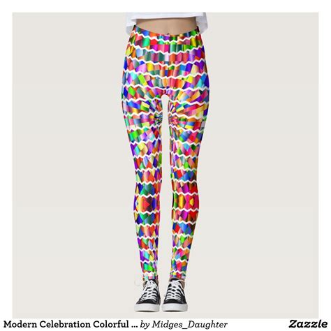 Modern Celebration Colorful Leggings | Retro leggings, Modern leggings, Gothic leggings