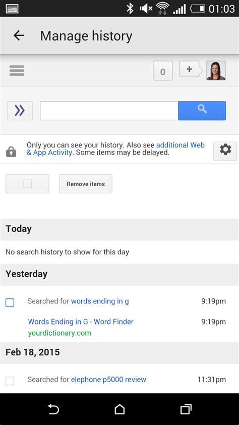Google's making it dead simple for ios users to delete their last 15 minutes of search activity from the google app. How to stop Google search history on Android: Turn off web ...