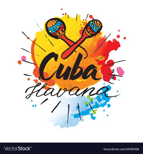 Cuba Havana Logo Royalty Free Vector Image Vectorstock