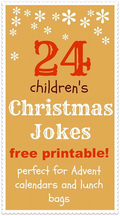 Jokes Christmas Printable Advent Calendar Holiday Activities