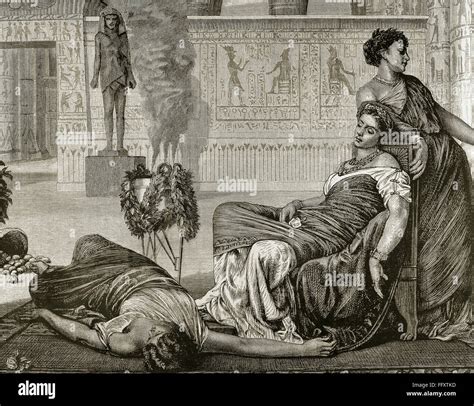 Death Of Cleopatra Fotos Und Bildmaterial In Hoher Auflösung Alamy