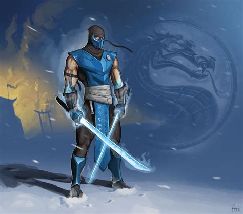 SubZero By Afrocream Deviantart Com On DeviantArt Gaming BadAsses Mortal Kombat Art