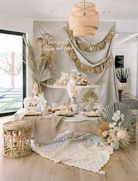 This Boho Beach Theme Party Is A Ticket To Tulum Weddings