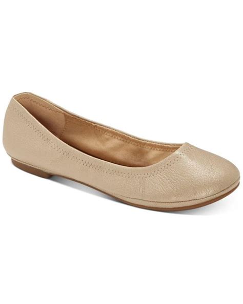 Lucky Brand Leather Emmie Ballet Flats Lyst