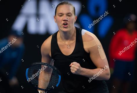 Kaia Kanepi Estonia Action During Her Editorial Stock Photo Stock