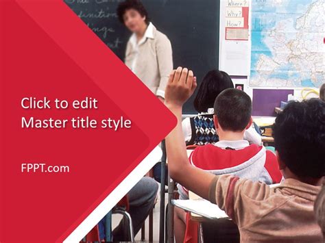 Free Teacher Powerpoint Template Free Powerpoint Templates