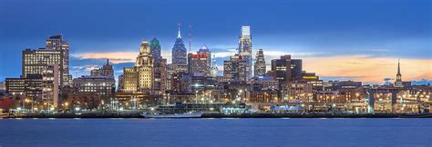 Glowing Philadelphia City Skyline Photograph By Bruce Neumann Fine