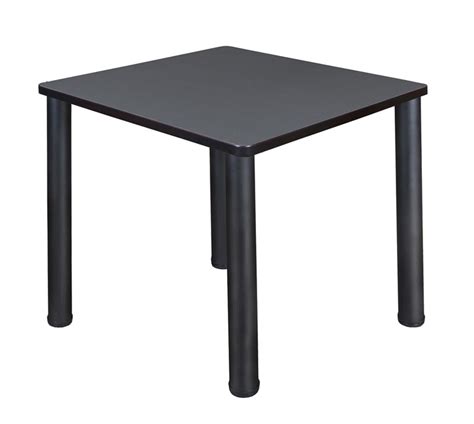 If you want your visitors to stay long, sit around a square table, otherwise, use a round table. All Kee Square Breakroom Table By Regency Options | Tables | Worthington Direct