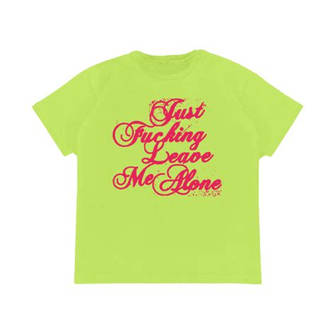 Leave Me Alone T Shirt Official Billie Eilish Online Store