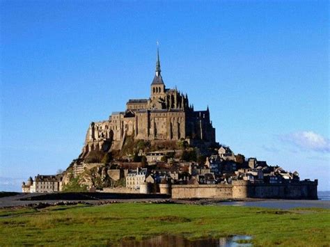 Mont Saint Michel Normandy France Inspiration For Minas Tirith Lotr