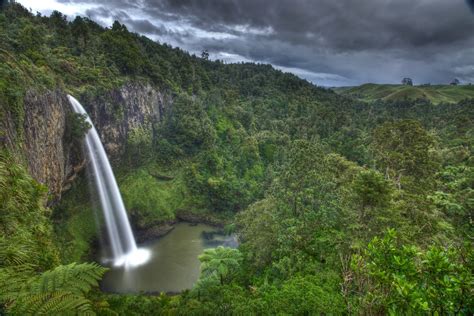 Bridal Veil Falls Near Raglan Waikato Photo By Jeremy Taylor Jeremy