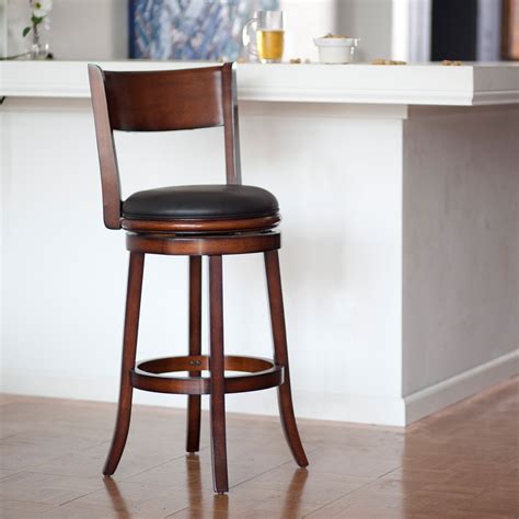 Kitchen Counter Stools With Backs Selection Guide Homesfeed