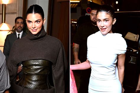 Kendall And Kylie Jenner Turn Heads At Paris Fashion Week Dinner