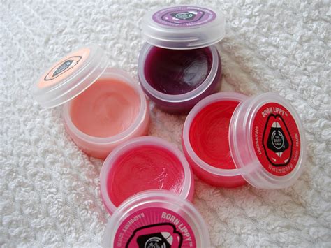 The Beauty Pier The Body Shop Born Lippy Lip Balms Collectionreview