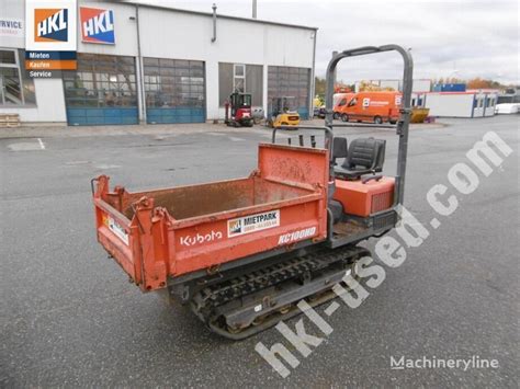 Kubota Kc 100 Hd Tracked Dumper For Sale Germany Falkenhagen Fu37511