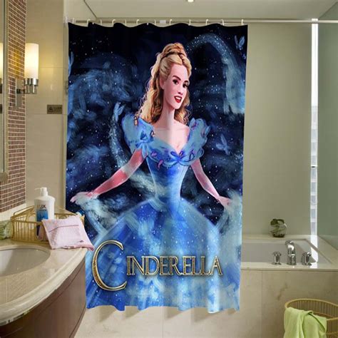 Cinderella Disney 2015 Ella 007 Shower Curtain