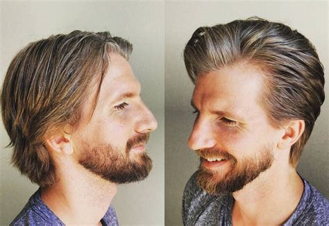 Long hairstyles for men are becoming an ever more frequent sight. Popular Medium Length Haircuts to Get in 2018 - Men's ...