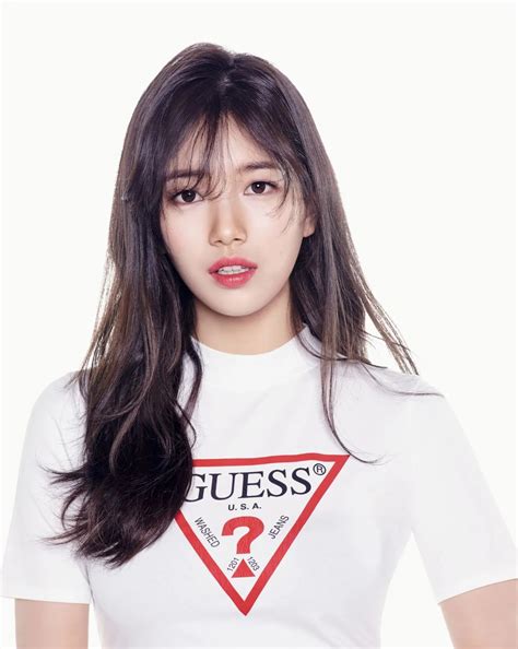 bae suzy for guess 2017 ss collection kpopping