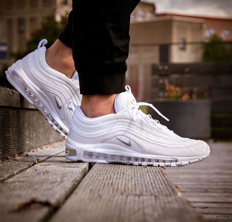 You Cant Go Wrong With A Classic 97 All White The Nike Air Max 97