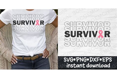 Cancer Survivor Svg Graphic By Sc Gem Creations · Creative Fabrica
