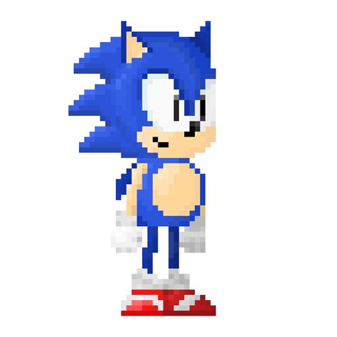Ive Decided To Take A New Try And Create A Classic Looking Sonic
