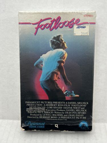 Footloose Beta 1984 Kevin Bacon Lori Singer John Lithgow Ebay