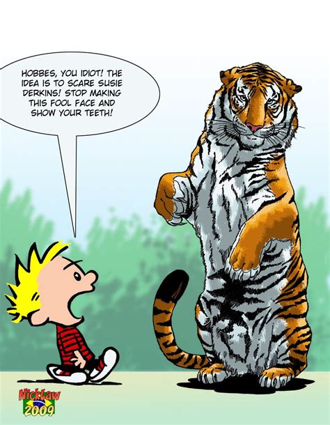 Calvin And Hobbes By Nicklaw Artes On Deviantart Calvin And Hobbes