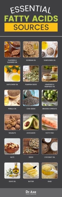 Essential Fatty Acids Benefits Sources And Recipes Dr Axe