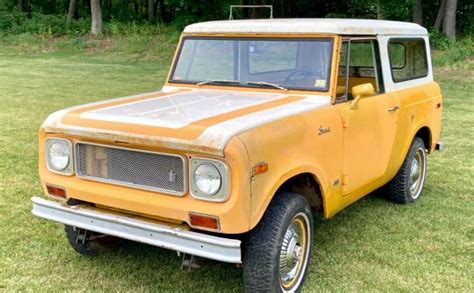 Sno Star Edition 1971 International Harvester Scout 800b Barn Finds