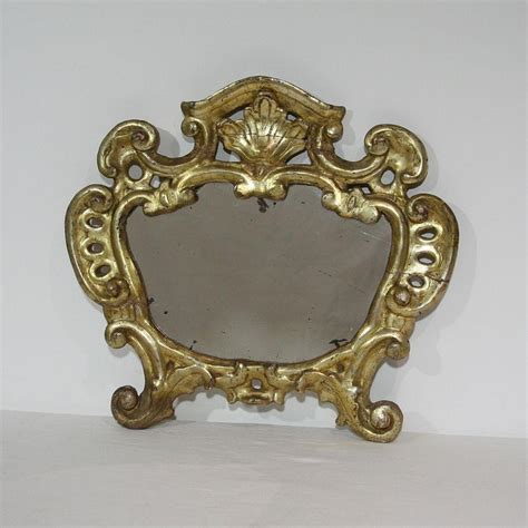 18th Century Italian Carved Giltwood Baroque Mirror For Sale At 1stdibs