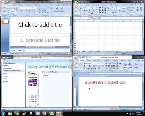 Microsoft Office 2007 Free Download ~ Computing Skills