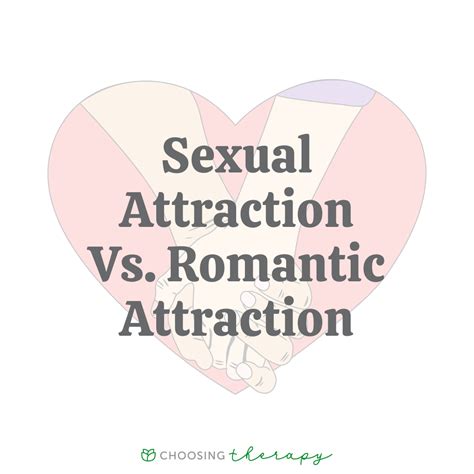 what s the difference between sexual attraction vs romantic attraction