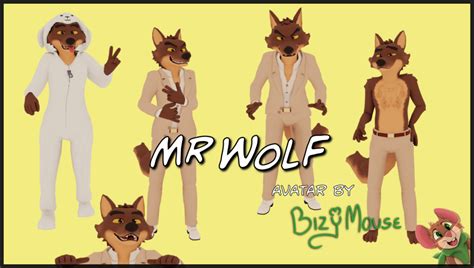 Mr Wolf Vrchat Avatar