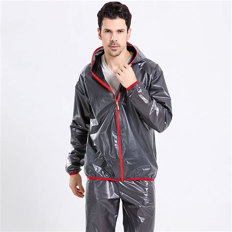 Unisex Super Light Hooded Split Sport Clothes Waterproof Raincoat
