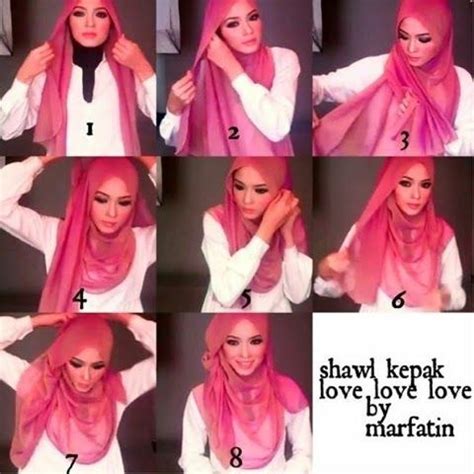 Hijab tutorial 2018, 10 styles simple cara pakai tudung shawl gaya comel terbaru. Premium Beautiful Expert: Siti Azlina Osman: Cara Mudah ...