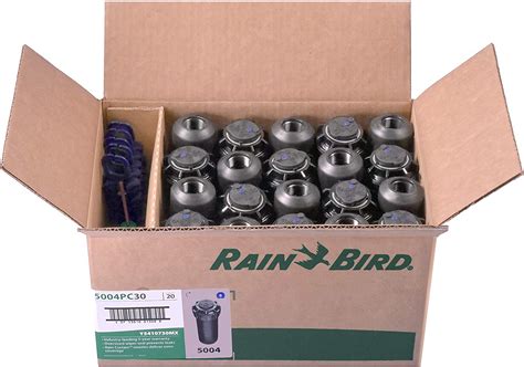 20 Rain Bird Adjustable Rotor Heads 5004 Pc Sprinklers With Nozzles 20