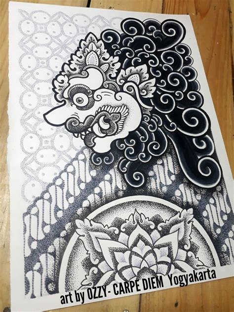 Download template ppt gratis ely. Gambar Batik Pensil Keren : 30 Gambar Doodle Art Simple ...