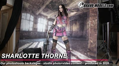 Backstage Photoshoot Sharlotte Thorne Youtube