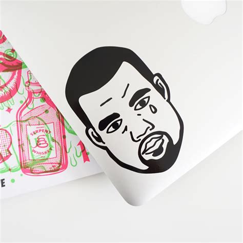 Cry Ye Kanye Hip Hop Stickers Car Decals Peeler Stickers Peeler