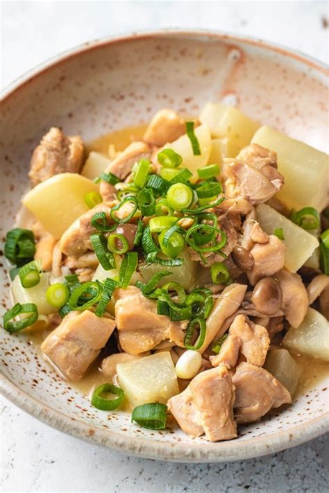 Daikon Radish Recipe With Chicken I Heart Umami