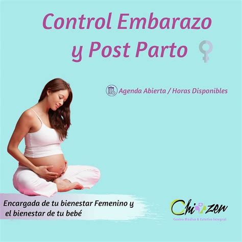 Control Embarazo Y Post Parto Chizen