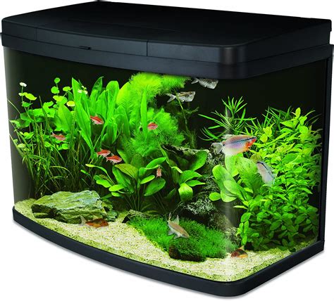 Interpet Insight Glass Aquarium Fish Tank Starter Kit With Led Lights