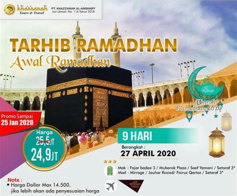 Paket Umroh Ramadhan 2019 2020 Inspirasi Muslim