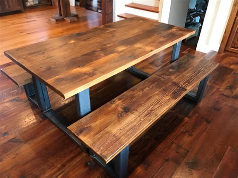 Reclaimed Wood Plank Tables And Countertops Sylvan Brandt