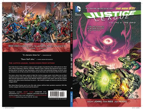 Dec130297 Justice League Hc Vol 04 The Grid N52 Previews World
