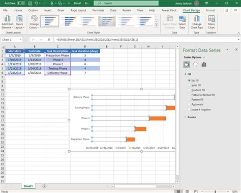 How To Make A Gantt Chart In Excel Lucidchart