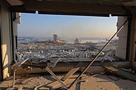 Photos Devastating Images From The Beirut Explosion Photos Abc News