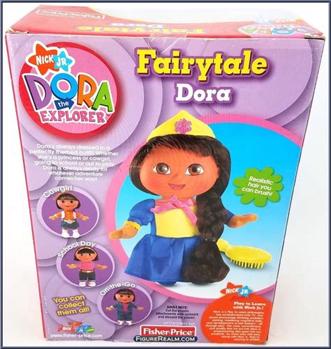 Fairytale Dora Dora The Explorer Dolls Fisher Price Action Figure