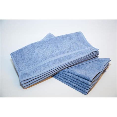 Colonial Blue Hand Towels In Bulk Cotton Hand Towels Us Wiping